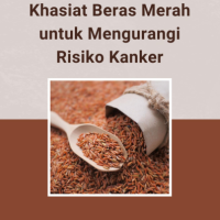 Khasiat Beras Merah untuk Mengurangi Risiko Kanker