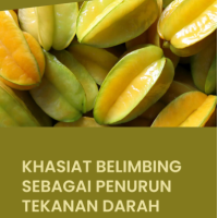 Khasiat Belimbing sebagai Penurun Tekanan Darah