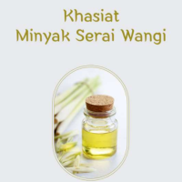 Khasiat Minyak Serai Wangi