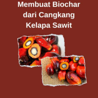 Membuat Biochar dari Cangkang Kelapa Sawit