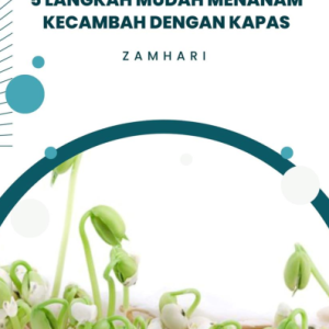 5 Langkah Mudah Menanam Kecambah dengan Kapas